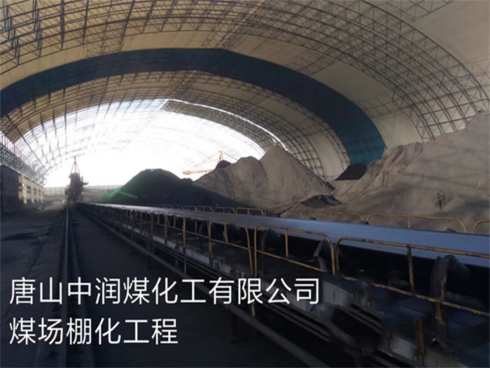 浙江中润煤化工有限公司煤场棚化工程